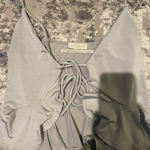 Urban outfitters tie front tank top
